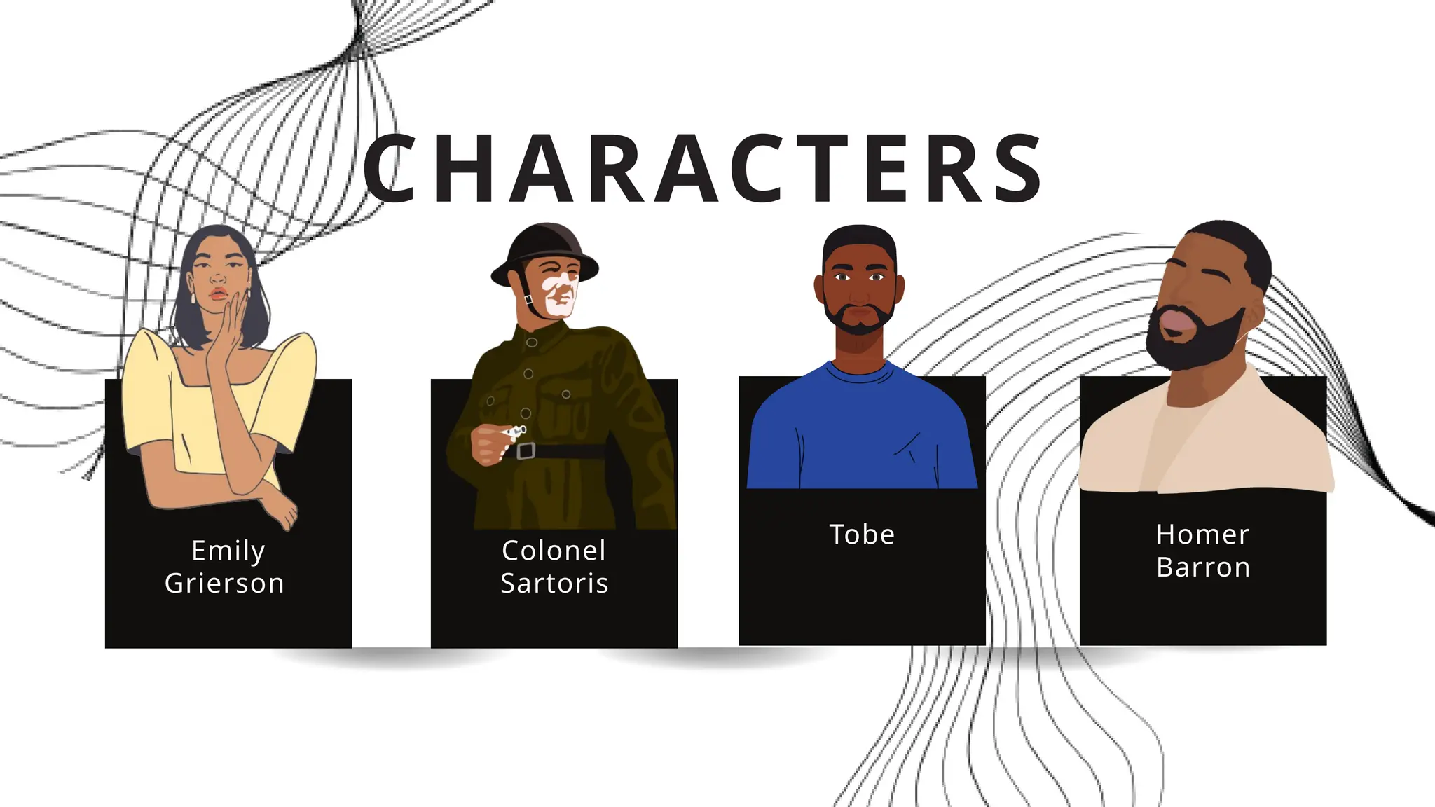 A Rose for Emily Grade 10 literary appreciation PPT