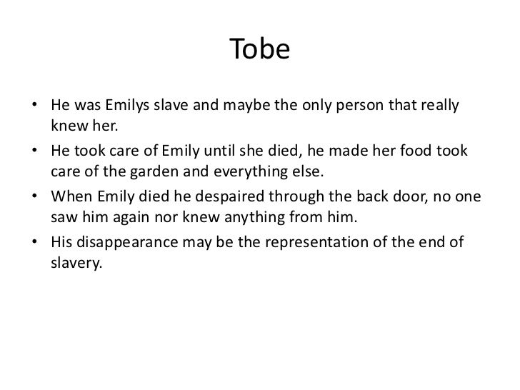 A Rose for Emily US Civil War IIB1