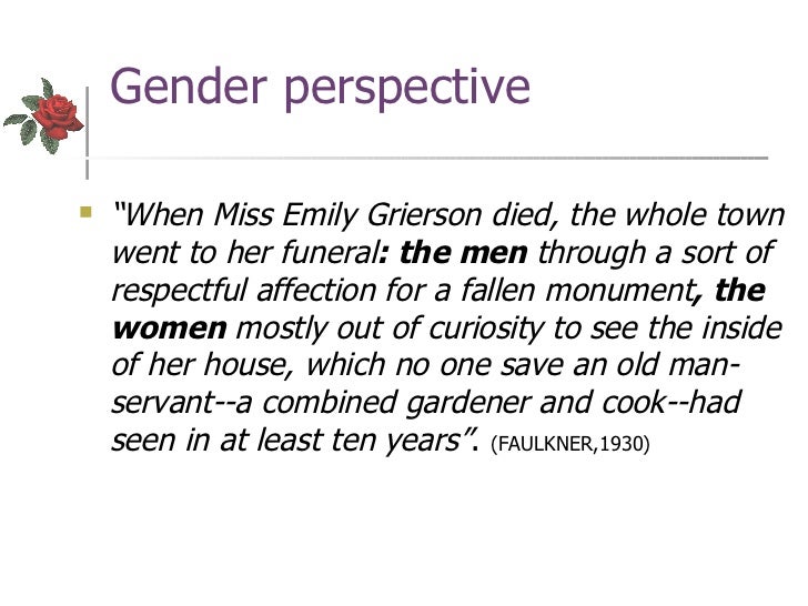 Symbolism in "A Rose for Emily"