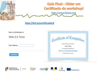 http://bit.ly/certificadoLX
https://www.flippity.net/
 