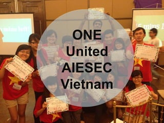 ONE
United
AIESEC
Vietnam
 