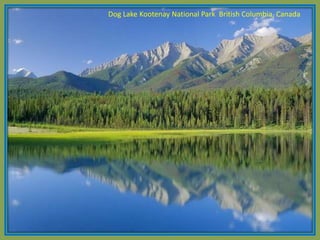 Dog Lake Kootenay National Park  British Columbia, Canada