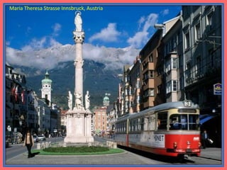 Maria Theresa Strasse Innsbruck, Austria