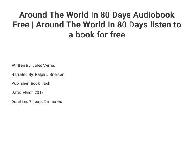 around the world in 80 days audiobook around the world in 80 days audiobook
