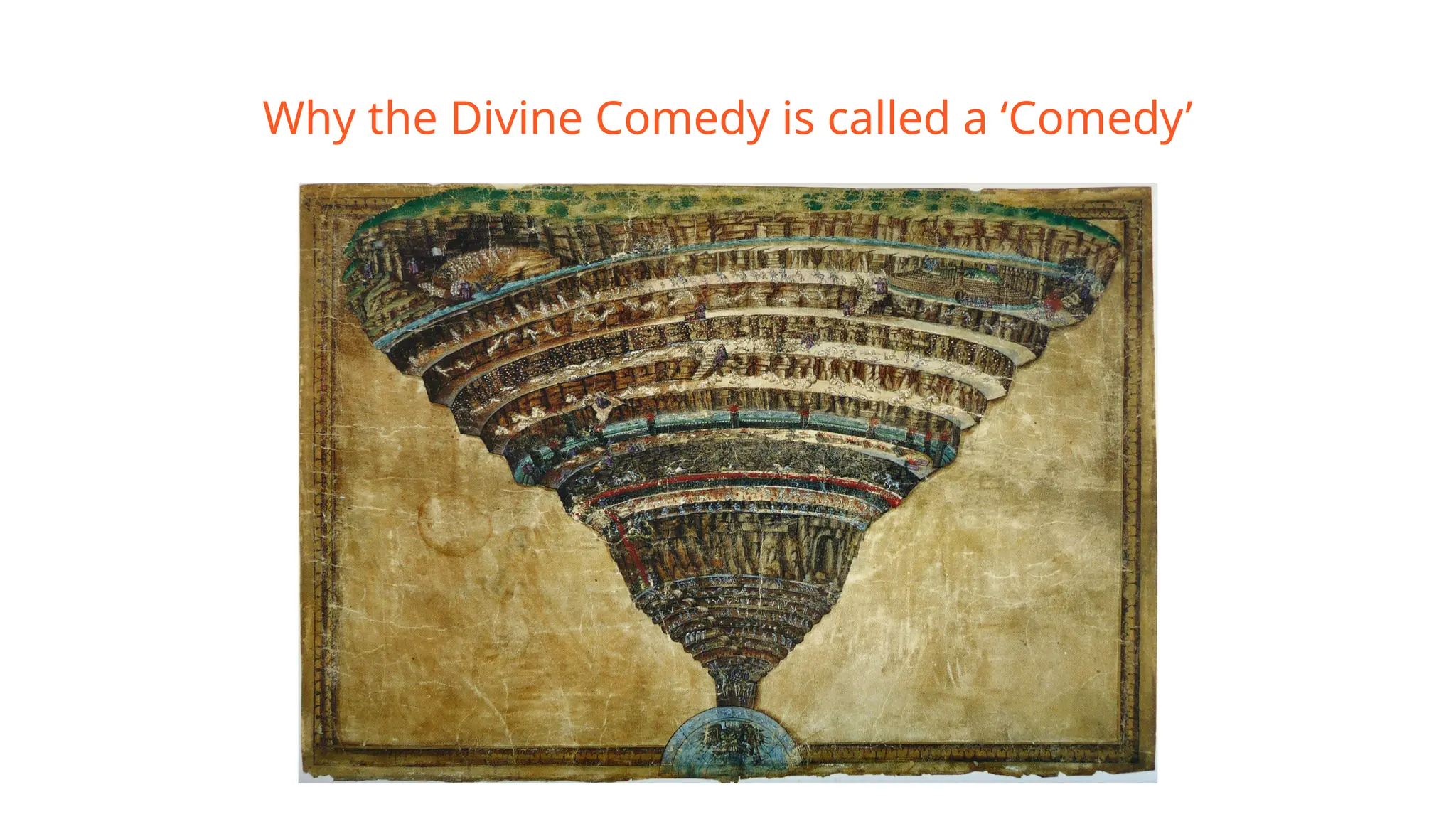 Why the Divine Comedy is called a ‘Comedy’
 