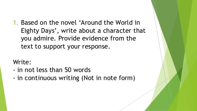 Around the world in 80 days essay