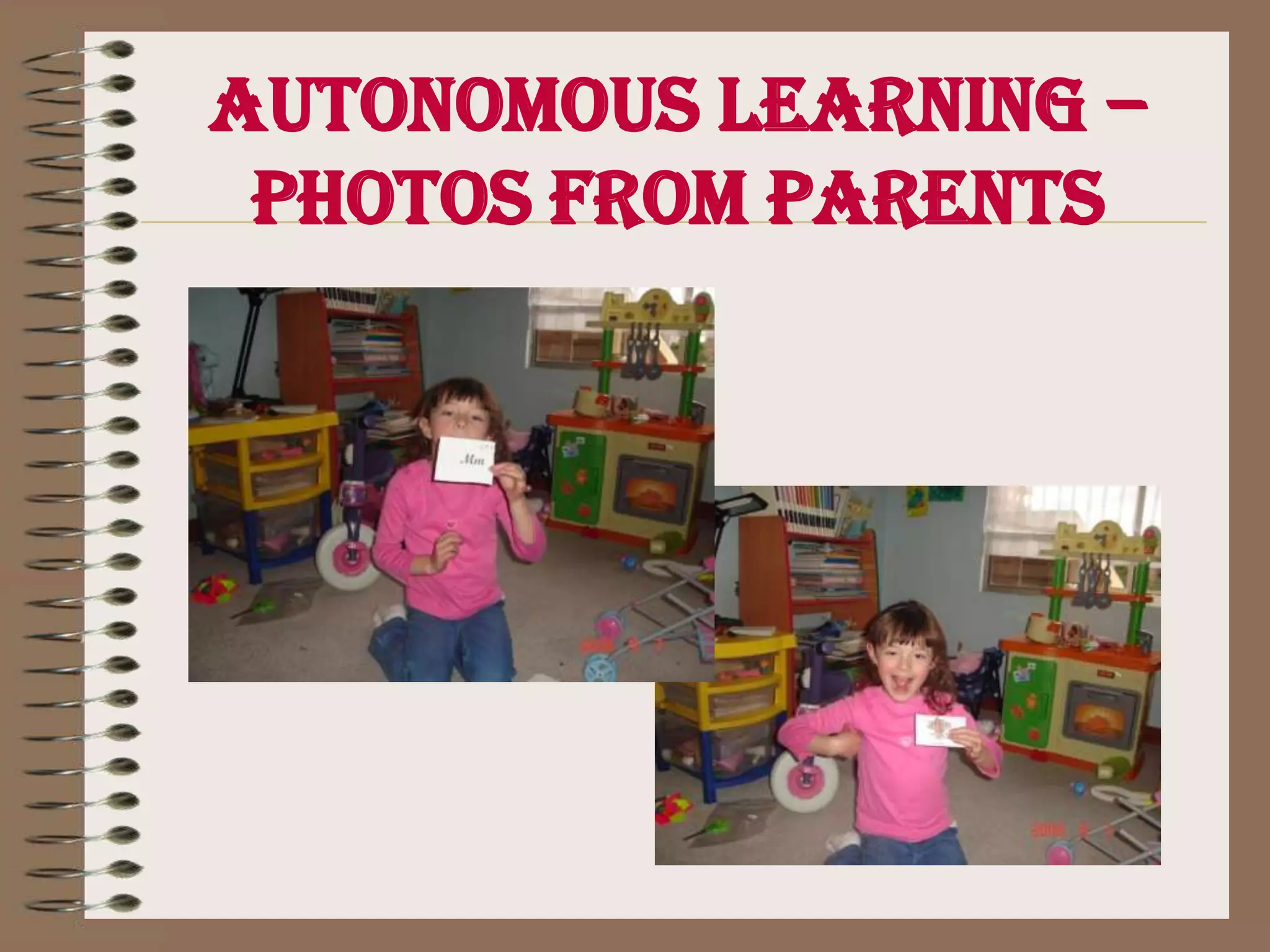 Document:Autonomy daily achievement format