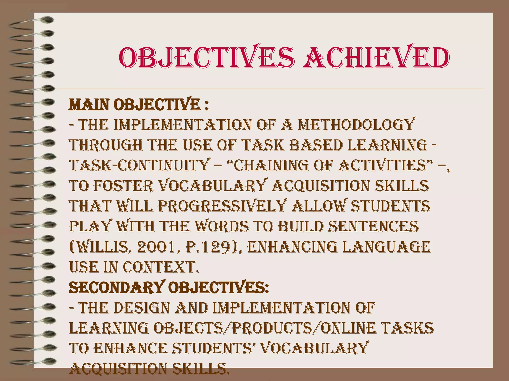 Interview - Questionnaire for parents7. Have you helped your daughter access the online tasks uploaded in the school’s web page?_______________________________________________________________________8. Which online tasks have you tried? _______________________________________________________________________9. What is your opinion about the project so far?___________________________________________________________________________________________________________________________________________________________________________________________________________________________10. Can you mention some positive/negative aspects about it?_____________________________________________________________________________________________________________________________________________________________________________________________________________________________________________________________________________________________________