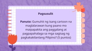 Powerpoint Presentation Arpan4 W1-Mga Sagisag ng Pagkakakilanlang ...