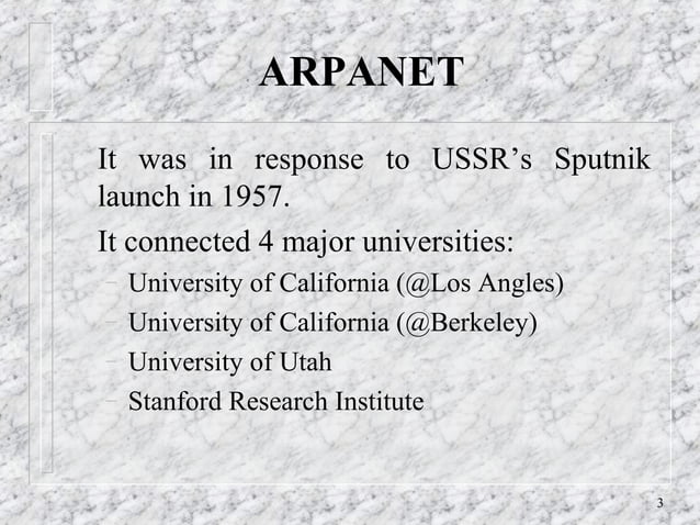 ARPANET