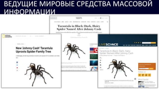 ВЕДУЩИЕ МИРОВЫЕ СРЕДСТВА МАССОВОЙ
ИНФОРМАЦИИ
 