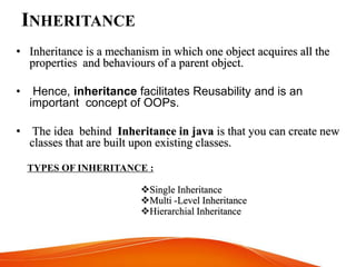 Core Java Presentation | PPT