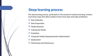 A simple presentation for deep learning. | PPTX