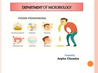 Preparedby
Arpita Chandra
DEPARTMENT OF MICROBIOLOGY
 