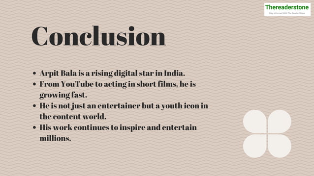 Arpit Bala – Talented Rapper & YouTuber from Faridabad | PDF