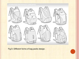 Fig.5- Different forms of bag packs design.
 