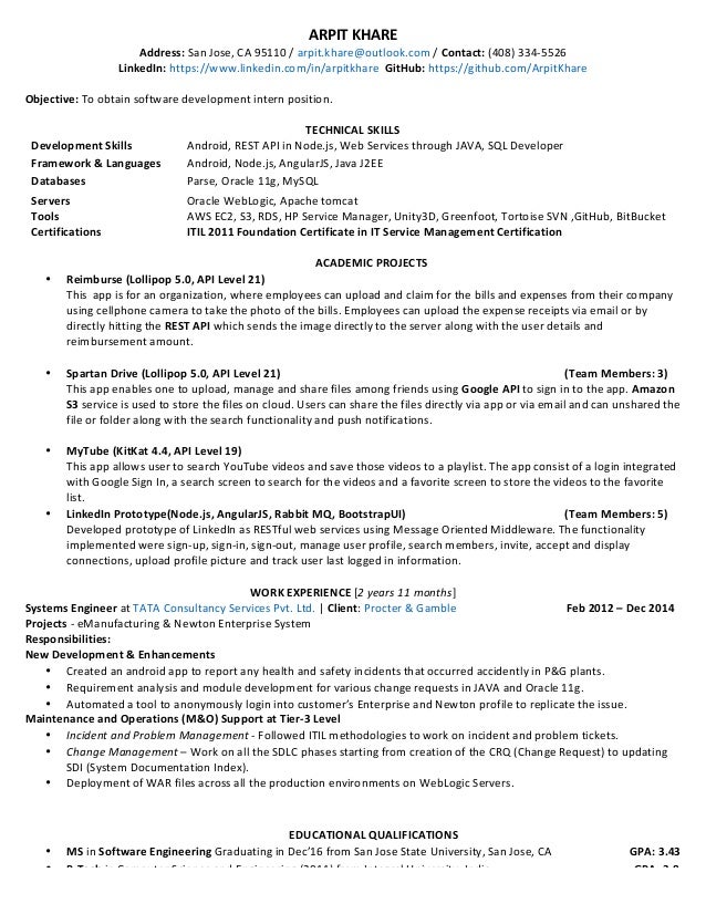 resume