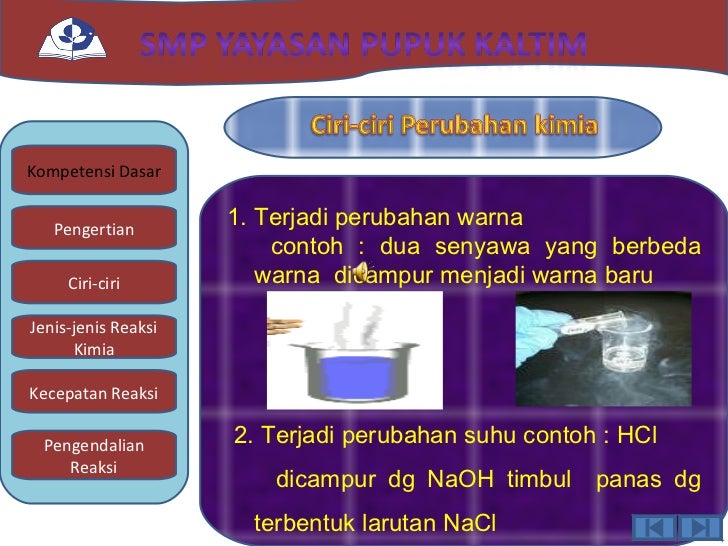 Perubahan Kimia dan Fisika