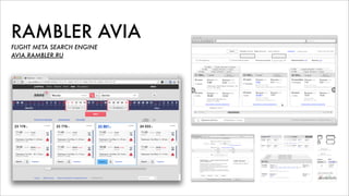 RAMBLER AVIA
FLIGHT META SEARCH ENGINE
AVIA.RAMBLER.RU
 
