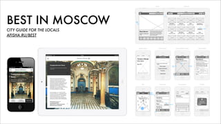 BEST IN MOSCOW
CITY GUIDE FOR THE LOCALS
AFISHA.RU/BEST
 