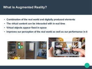 Augmented Reality presentation 2018 for high schools | PDF