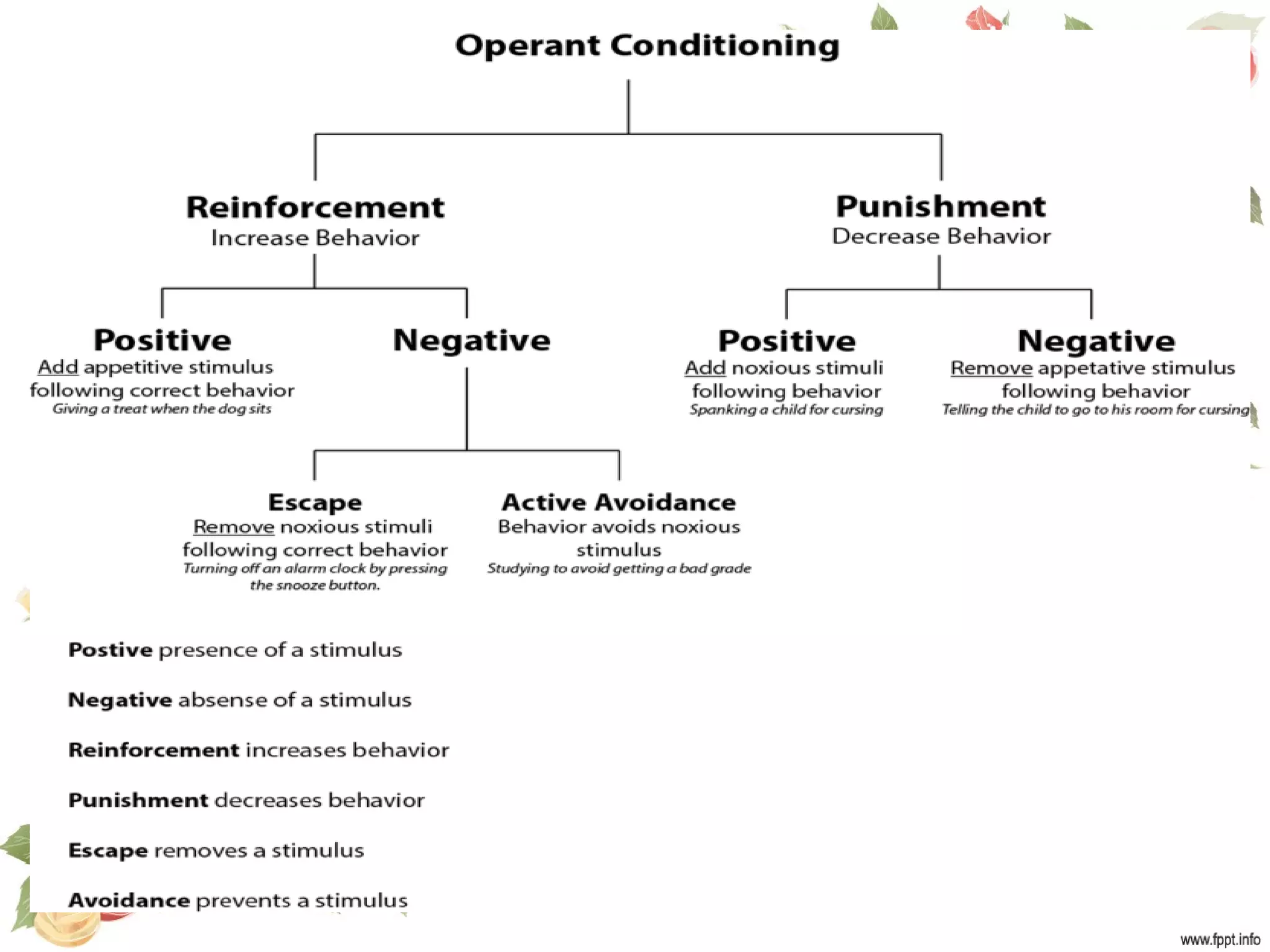 NEGATIVE REINFORCEMENT VS PUISHMENT | PPT
