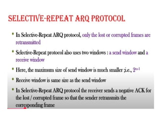 ARQ is an error-control strategy used in a two-way communication system ...