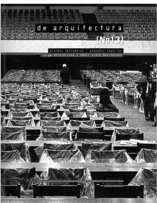 Revista de Arquitectura Nº13 - Muestra