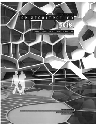 Revista de Arquitectura Nº16 - Muestra