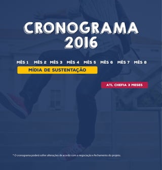 CRONOGRAMA
2016
 