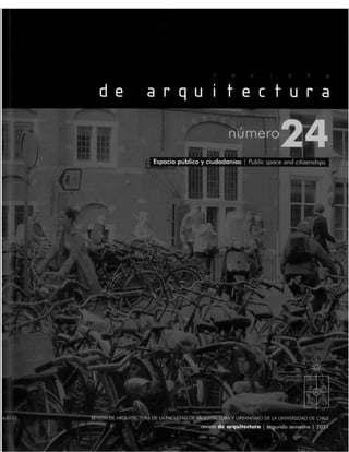 Revista de Arquitectura Nº24 - Muestra
