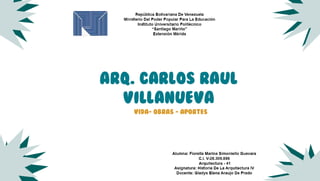 Arq Carlos Raul Villannueva.pdf