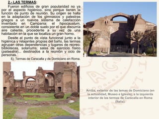 Arquitectura y Urbanismo Romano