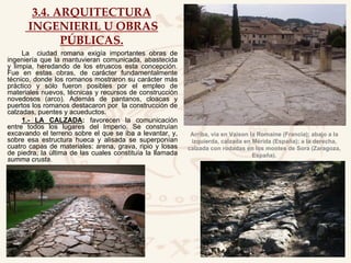 Arquitectura y Urbanismo Romano