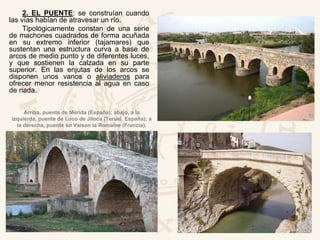 Arquitectura y Urbanismo Romano