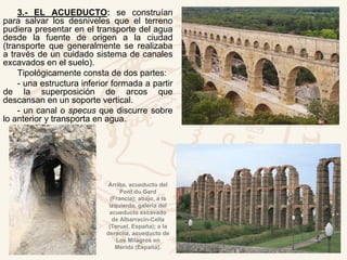Arquitectura y Urbanismo Romano