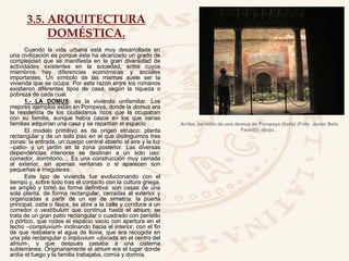 Arquitectura y Urbanismo Romano