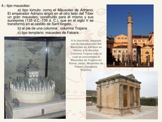 Arquitectura y Urbanismo Romano