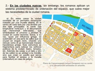 Arquitectura y Urbanismo Romano