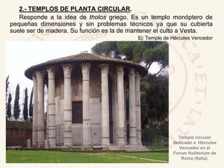 Arquitectura y Urbanismo Romano