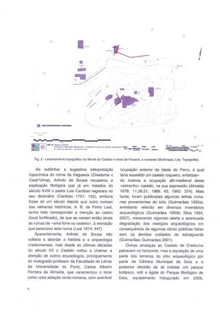 Arqueologia do castelo de crestuma...