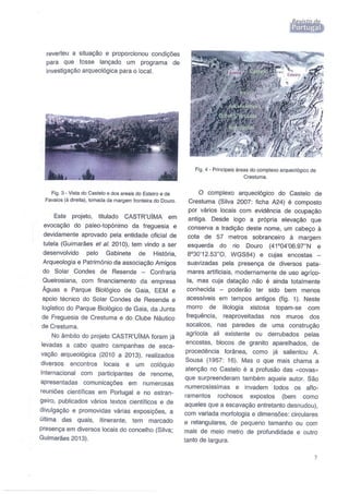 Arqueologia do castelo de crestuma...