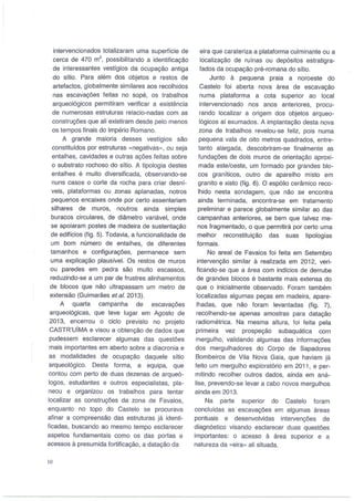 Arqueologia do castelo de crestuma...