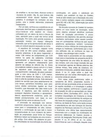 Arqueologia do castelo de crestuma...