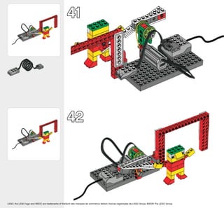 LEGO, the LEGO logo and WEDO are trademarks of the/sont des marques de commerce de/son marcas registradas de LEGO Group. ©2008 The LEGO Group.
41
42
 