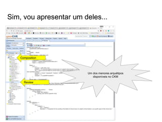 Sim, vou apresentar um deles...
Um dos menores arquétipos
disponíveis no CKM
Review
Composition
 