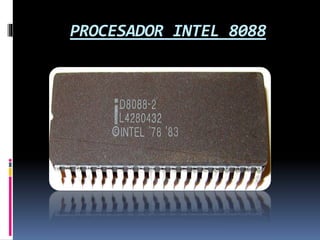 PROCESADOR INTEL 8088
 