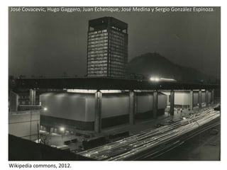 José Covacevic, Hugo Gaggero, Juan Echenique, José Medina y Sergio González Espinoza.




Wikipedia commons, 2012.
 