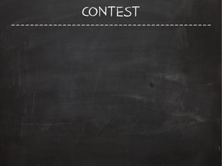 -------------------------------------------
CONTEST
 