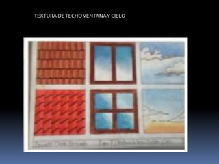 TEXTURA DE TECHO VENTANA Y CIELO
 